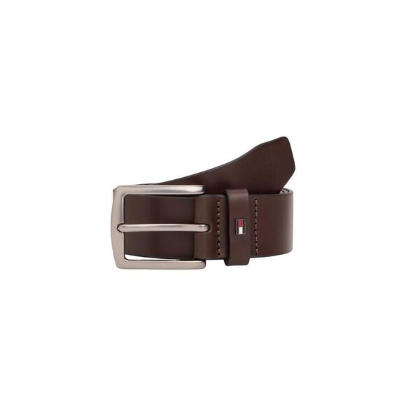 Tommy Hilfiger Brown Leather Regular Men's Belt